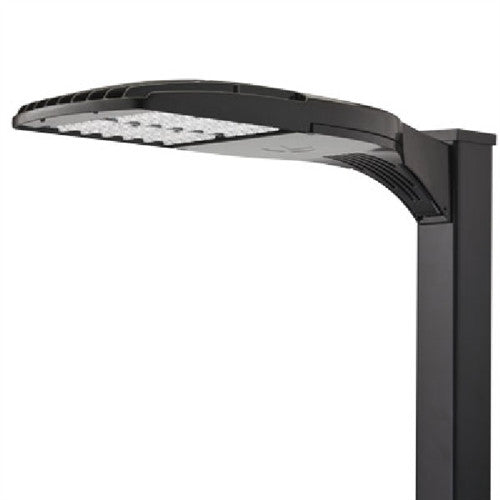 D-Series Size 1 LED Area Luminaire,LED,Up to 22345 Lumens.,4000K,70CRI,Type III Medium,120-277V,Square Pole Adapter #5 Drilling,Black finish, super durable