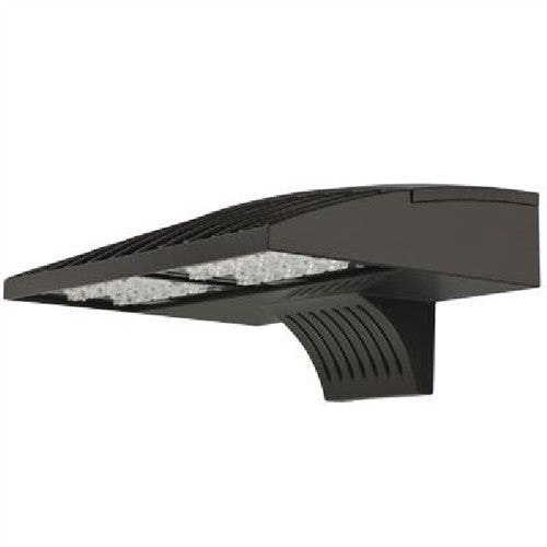 D-Series Size 1 LED Wall Luminaire,LED,Package 4,4000K,70CRI,Type IV Medium,277V,Surface mount,Photocell, buttontype,Dark bronze finish, super durable