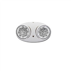 Accessories, Twin Lamp Heads, Emergency Operation with Self-Diagnostic, Q, 1.5W, 9.6V LED Lamp head