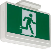 Canadian Running Man Sign,White