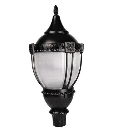 LED Designer Commercial Post Lights - Traditional Pole Lighting With Integrated LED - Multiple Sizes Available - Color Temperature Selectable