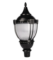 LED Designer Commercial Post Lights - Traditional Pole Lighting With Integrated LED - Multiple Sizes Available - Color Temperature Selectable