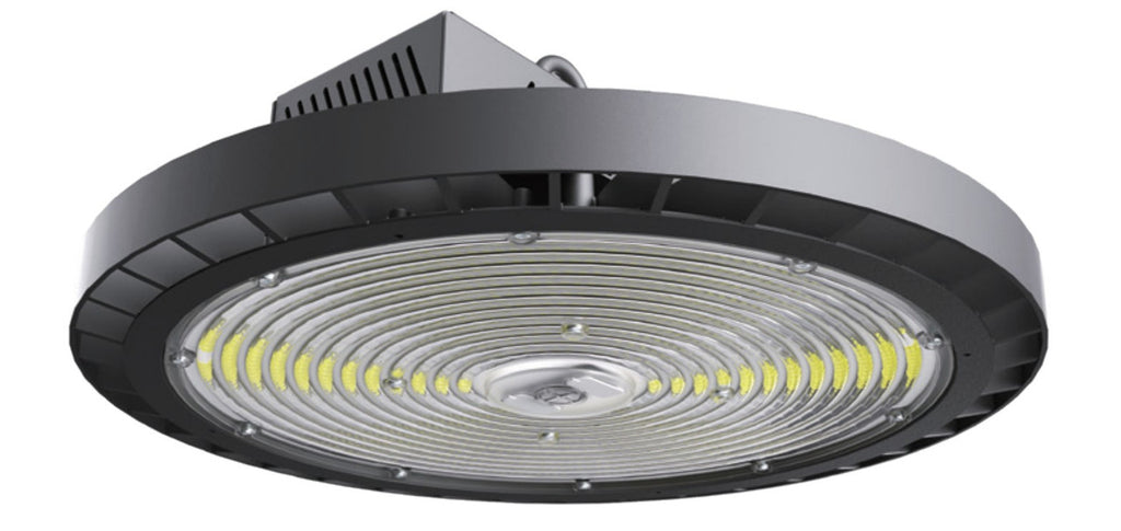 500 Watt UFO LED High Bay Light - 80,000 Lumens - Color Selectable 30K/40K/50K - 120-277V - Black Finish