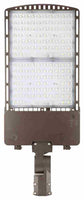 LED Parking Lot Area Light - 400W/360W/320W/300W Watt Selectable - 61000 Max Lumens - Slipfitter Mount - Color Selectable 40K/50K - 120-277V - Bronze Finish