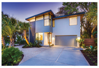 LED Decorative Sconces - Contemporary Outdoor Wall Lights - Different Options for Size, Finish and a Photocell