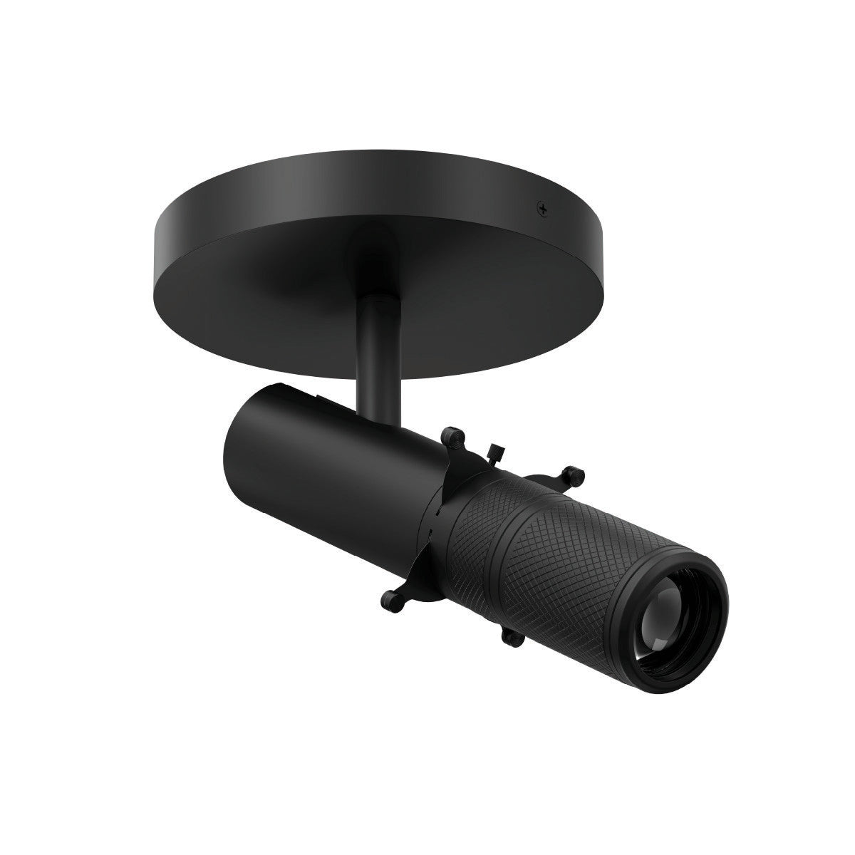 Large Stealth Framing Projector Monopoint Luminaire 3500K in Black - MO-1224-935-BK