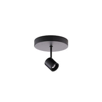 Stealth Silo 007 Adjustable Beam Monopoint Luminaire 4000K in Black