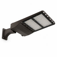 LED Outdoor Flood Light - Selectable 100/150/180 Watt - Arm Mount - 15600-25000 Lumens - Color Selectable 30K/40K/50K - 120-277V - Bronze Finish