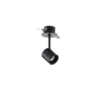 Stealth Silo 007 Adjustable Beam Monopoint Luminaire 3000K in Black - MR-2007-930-BK