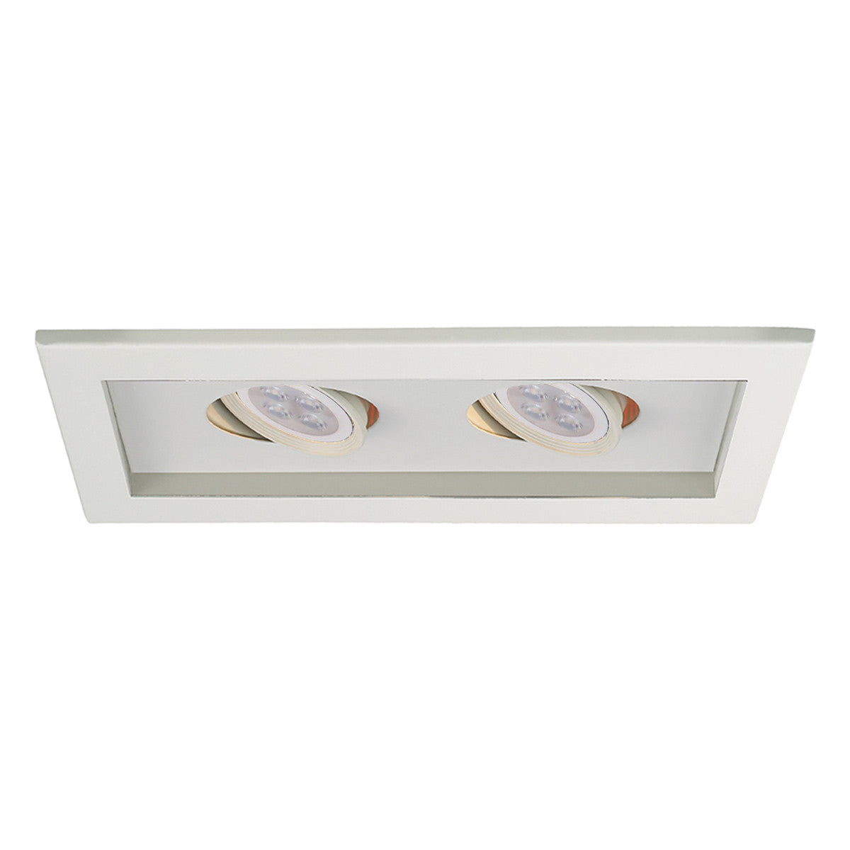 Low Voltage Multiple Two Light Non-IC Housing - MT-216LED-WT/WT