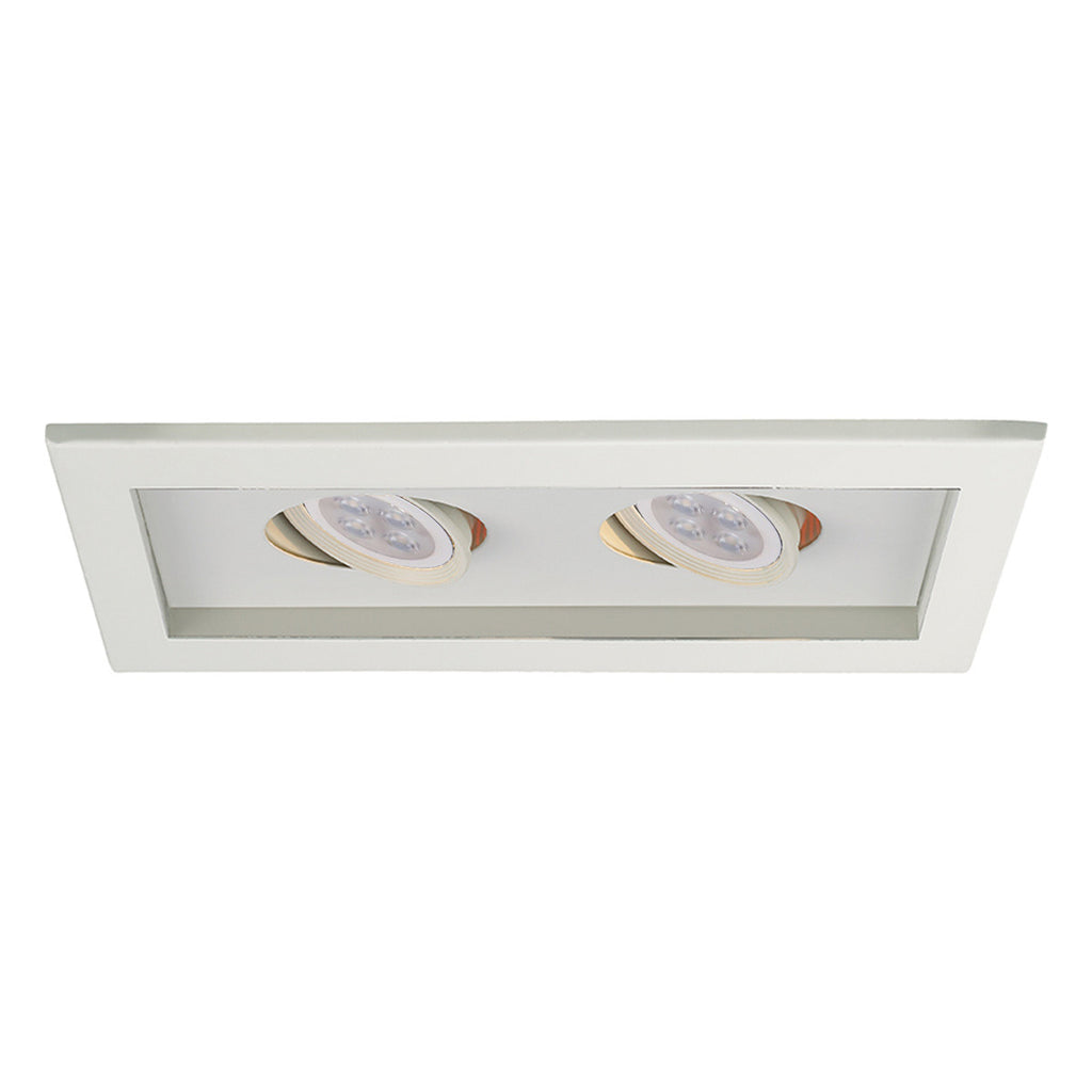 Low Voltage Multiple Two Light Non-IC Housing - MT-216LED-WT/WT