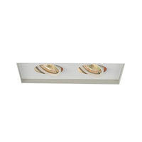 Low Voltage Multiple Two Light Non-IC Housing - MT-216TL-WT