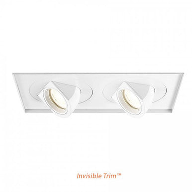 Tesla LED Multiple Two Light Flood 3000K Invisible Trim with Light Engine