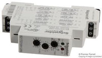 Time Delay Relay, DPDT, 15A, 12-240V AC/DC, 10 Function, DIN Mount, Multi-Function - 822TD10H-UNI