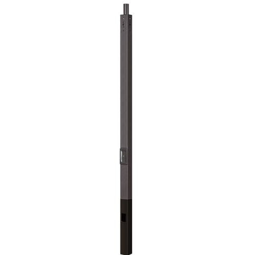 20 Foot Square Pole For Direct Burial - Steel With Bronze Finish - 4 Inch Diameter With 2.5 Inch Tenon Adapter
