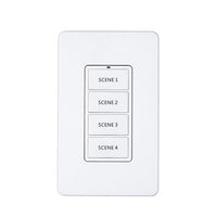 NX Connect Wireless Wall Dimmer 4-buttons surface mount - battery operated