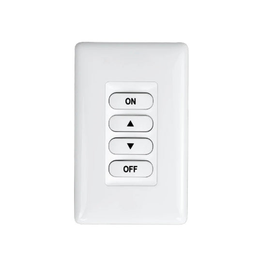 NX Digital Switch Station, On/Raise/Lower/Off, White