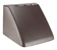 45 Watt LED Cut Off Wallpack - 6400 Lumens - 5000K Daylight - 120-277V - Bronze Finish
