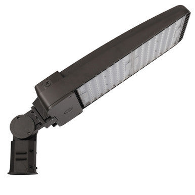 300 Watt LED Parking Lot Area Light - Slipfitter Mount - 41,000 Lumens - 5000K Daylight - 120-277V - Bronze Finish