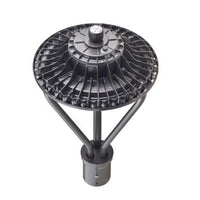 LED Post Light - Selectable 35/50/75 Watt - 3900-9700 Lumens - Color Selectable 30K/50K - 120-277V - Black - Fits Up to 3 Inch Pole Top