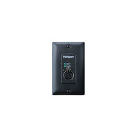 Pathport,Wall Mount,1-Port,XLR 5-Pin Female,Black