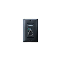 Pathport,Wall Mount,1-Port,XLR 5-Pin Female,Black