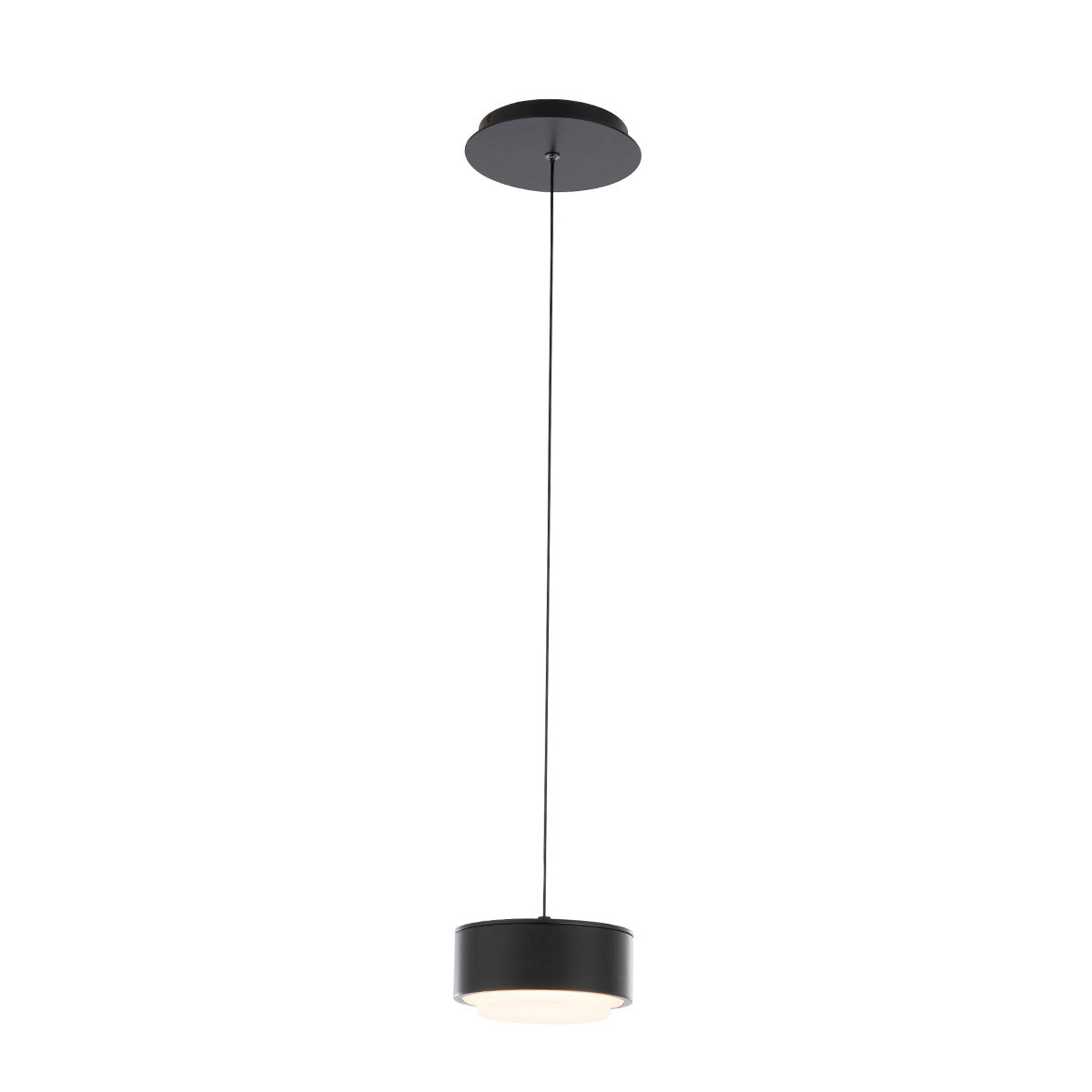 OHM 6in. LED Mini Pendant Light 3000K in Black
