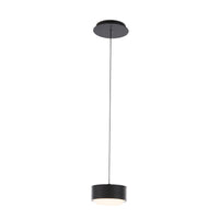 OHM 6in. LED Mini Pendant Light 3000K in Black
