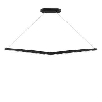 Alleron 46in. LED Linear Pendant 2700K in Black