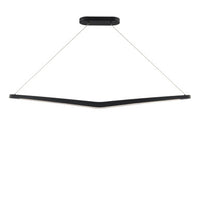 Alleron 46in. LED Linear Pendant 4000K in Black