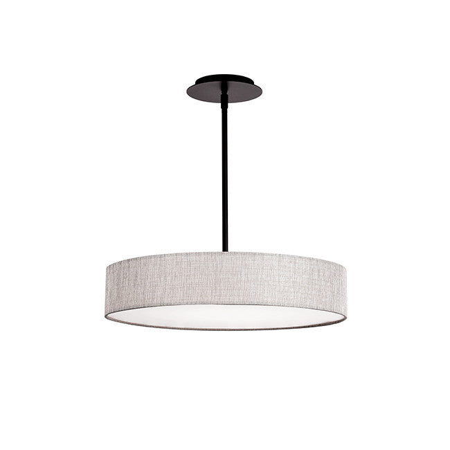 MANHATTAN 20in. LED Pendant Light 2700K in Black