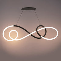 Solo 48in. LED Pendant Light 3000K in Black
