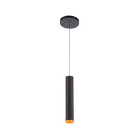 Silo 2015 Adjustable Beam Pendant 2700K in Black/Gold
