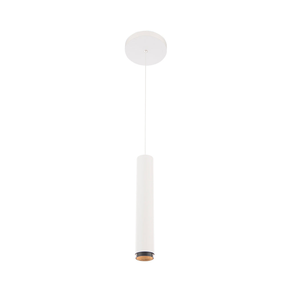 Silo 2015 Adjustable Beam Pendant 2700K in White/Black