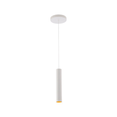 Silo 2015 Adjustable Beam Pendant 2700K in White/Gold