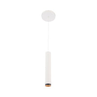 Silo 2015 Adjustable Beam Pendant 3000K in White/Black