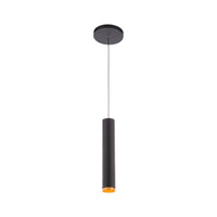 Silo 2015 Adjustable Beam Pendant 4000K in Black/Gold