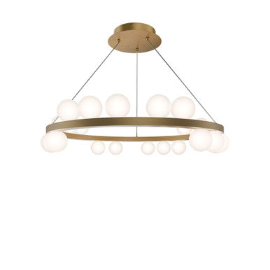 CAROUSEL 28IN PENDANT 4CCT 4000K - PD-21528-40-BK