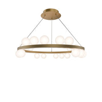 CAROUSEL 28IN PENDANT 4CCT 2700K - PD-21528-27-BK