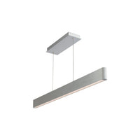 Volo 44in. LED Linear Pendant 3000K in Brushed Aluminum