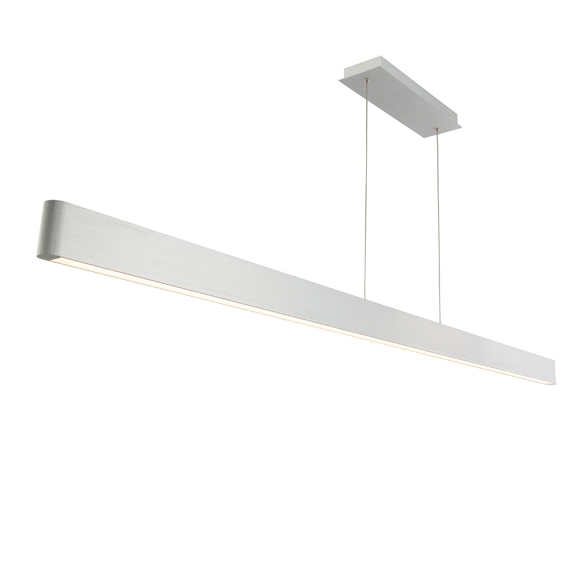 Volo 75in. LED Linear Pendant 3000K in Brushed Aluminum
