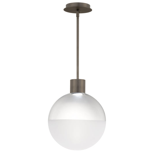 Gaze 12in. LED Mini Pendant Light 4000K in Brushed Nickel