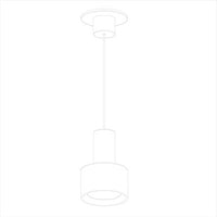 Twist-N-Lite 250905 Pendant 5CCT WT