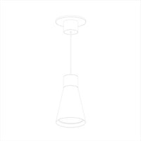 Twist-N-Lite 251005 Pendant 5CCT BN