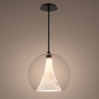 Chantilly 14in. LED Pendant Light 3000K in Black