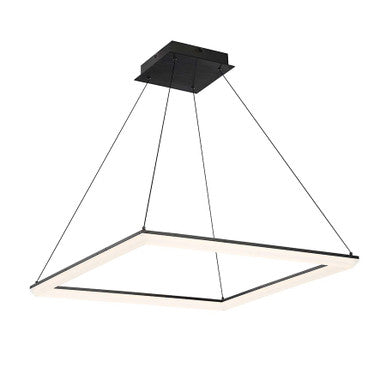 FRAME 28in. LED Pendant Light 3000K in Black