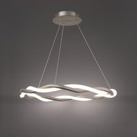 Escapade 28in. LED Pendant Light 3000K in Brushed Nickel