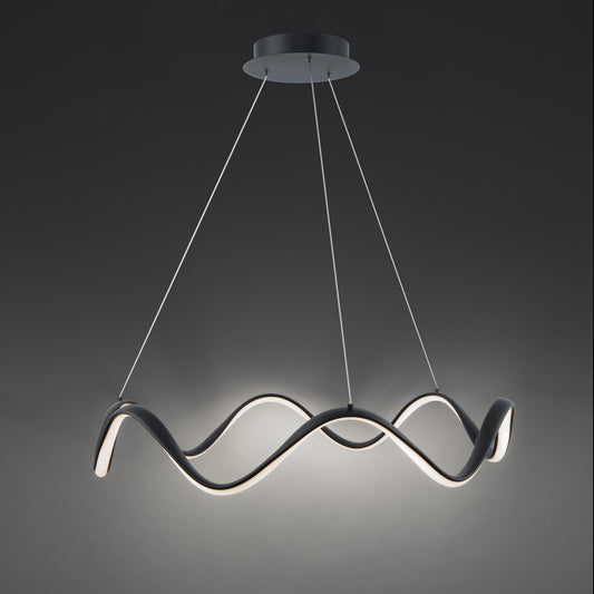 Morae 30in. LED Pendant Light 3000K in Black