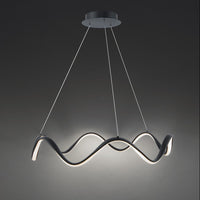 Morae 30in. LED Pendant Light 3000K in Black