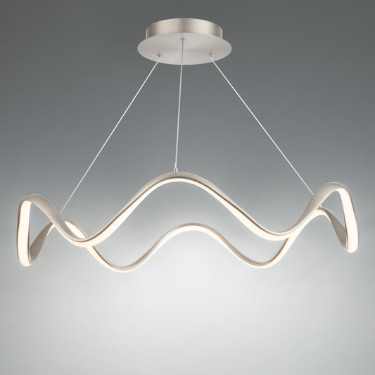 Morae 30in. LED Pendant Light 3000K in Brushed Nickel